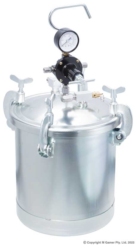 10 Ltr Aluminium Pressure Feed Tank